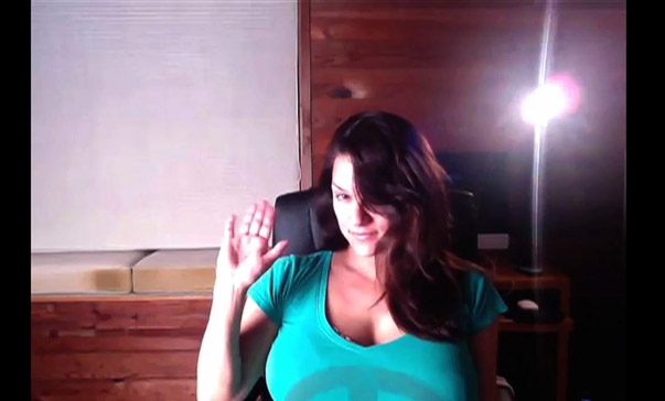 Monica webcam24 videos  monica mendez gives us a show on her